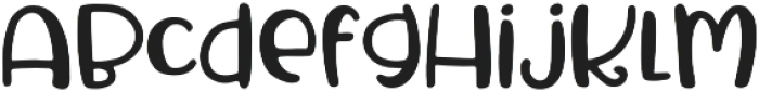 Sweet and Silly otf (400) Font LOWERCASE