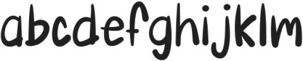 Sweet apple Regular otf (400) Font LOWERCASE