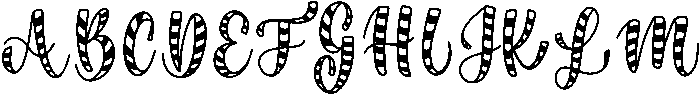 Sweet candy otf (400) Font UPPERCASE