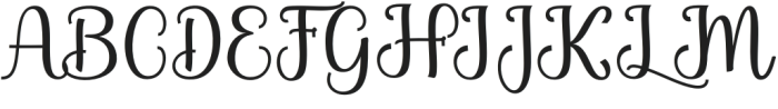 SweetBaby otf (400) Font UPPERCASE