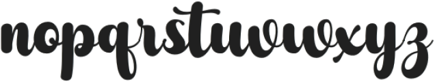 SweetBestieScript otf (400) Font LOWERCASE