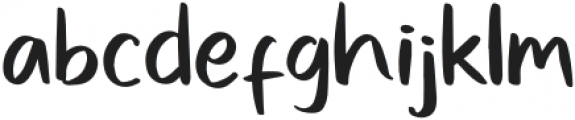 SweetButtermilkSans-Regular otf (400) Font LOWERCASE