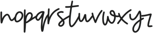 SweetDreams Regular otf (400) Font LOWERCASE