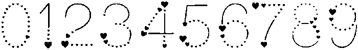 SweetHeart otf (400) Font OTHER CHARS