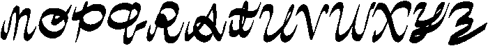 SweetTHANG Regular otf (400) Font UPPERCASE