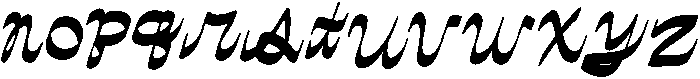 SweetTHANG Regular otf (400) Font LOWERCASE