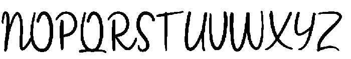 Sweete Line otf (400) Font UPPERCASE