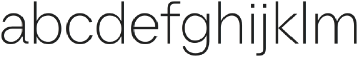 Sweetext ExtraLight otf (200) Font LOWERCASE