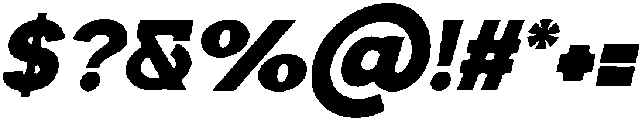 Sweetform Sans Bold It otf (700) Font OTHER CHARS