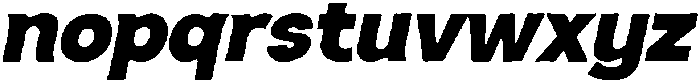 Sweetform Sans Bold It otf (700) Font LOWERCASE