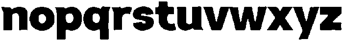 Sweetform Sans Bold otf (700) Font LOWERCASE