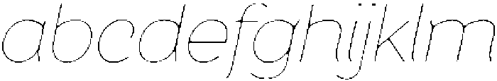 Sweetform Sans Light It otf (300) FONT