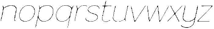 Sweetform Sans Light It otf (300) Font LOWERCASE