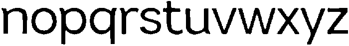 Sweetform Sans otf (400) Font LOWERCASE
