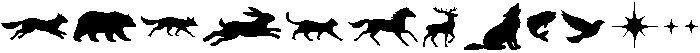 Sweetform Symbols otf (400) Font UPPERCASE