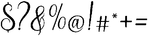 Sweetheart otf (400) Font OTHER CHARS