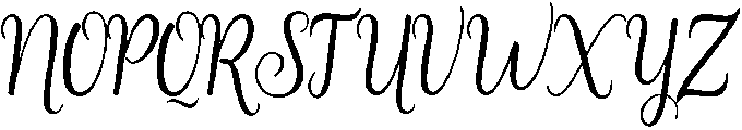 Sweetheart otf (400) Font UPPERCASE