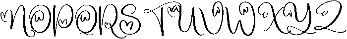 Sweetie Regular otf (400) Font UPPERCASE