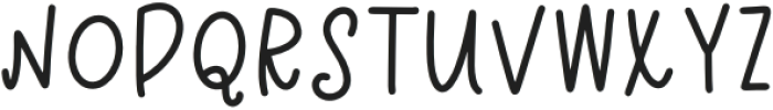 Sweetly Script Regular otf (400) Font UPPERCASE