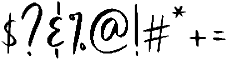 Sweetness Regular otf (400) Font OTHER CHARS