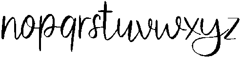 Sweetness Regular otf (400) Font LOWERCASE