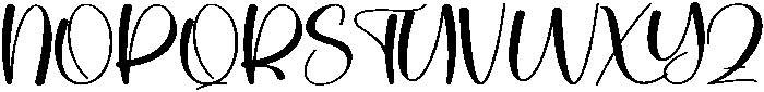 Sweety Angela Regular otf (400) Font UPPERCASE