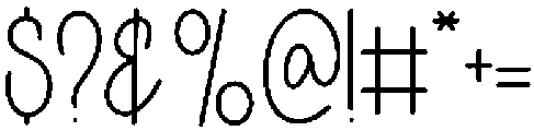 Sweety Handwriting Regular otf (400) Font OTHER CHARS