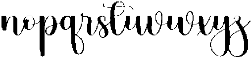 Sweety Marsmallow Regular otf (400) Font LOWERCASE