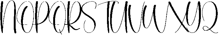 Sweety Regular otf (400) Font UPPERCASE
