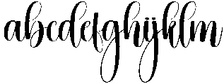 Sweety Regular otf (400) Font LOWERCASE