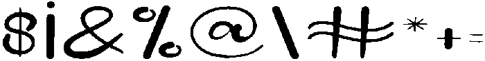 Sweety Regular otf (400) Font OTHER CHARS