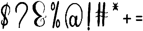 Sweety Regular otf (400) Font OTHER CHARS
