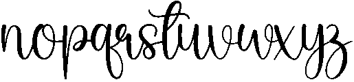 Sweety Regular otf (400) Font LOWERCASE