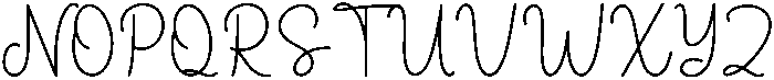 Sweety Regular otf (400) Font UPPERCASE