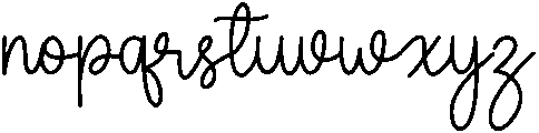 Sweety Regular otf (400) Font LOWERCASE