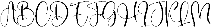 Sweety Regular otf (400) Font UPPERCASE