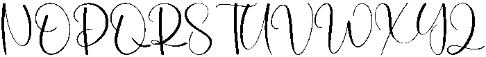 Sweety Regular otf (400) Font UPPERCASE