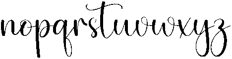 Sweety Regular otf (400) Font LOWERCASE