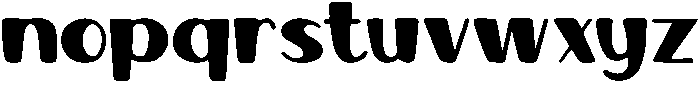 Sweety Regular otf (400) Font LOWERCASE