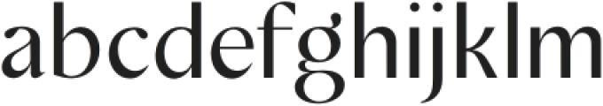 Swiftea otf (400) Font LOWERCASE