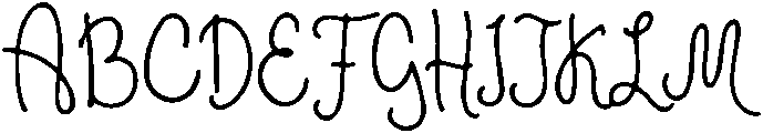 Swirly Delight otf (300) Font UPPERCASE
