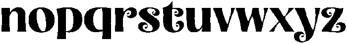 Swirly Regular ttf (400) Font LOWERCASE