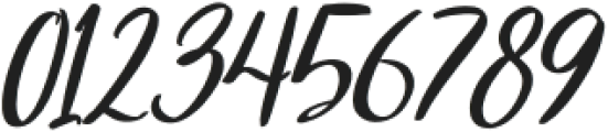 Swite Brush Italic otf (400) Font OTHER CHARS