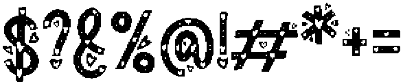 sweetheart otf (400) Font OTHER CHARS