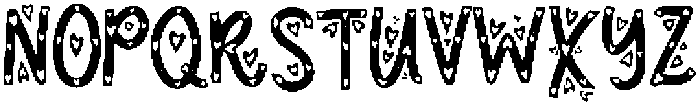 sweetheart otf (400) Font UPPERCASE