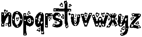 sweetheart otf (400) Font LOWERCASE