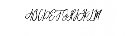 Swanish.ttf Font UPPERCASE