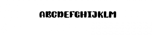 Sweet Baby.ttf Font UPPERCASE