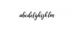 Sweet Girls Font LOWERCASE