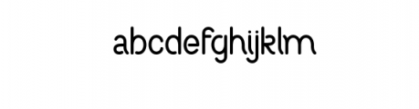 Sweet and Fresh.otf Font LOWERCASE